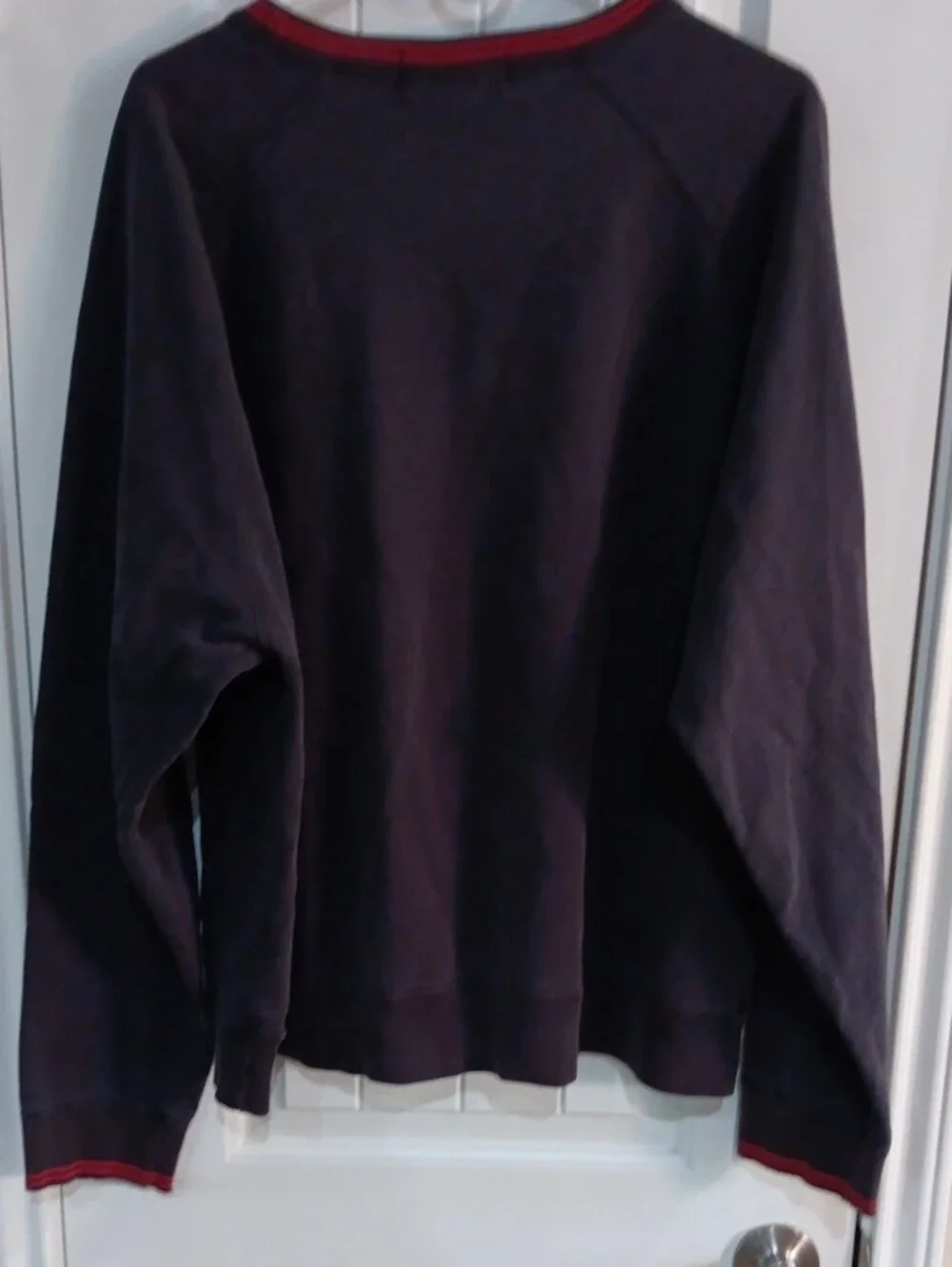 VTG 90s Polo Sport Ralph Lauren Raglan Sweatshirt Hong Kong Heavy Cotton XL